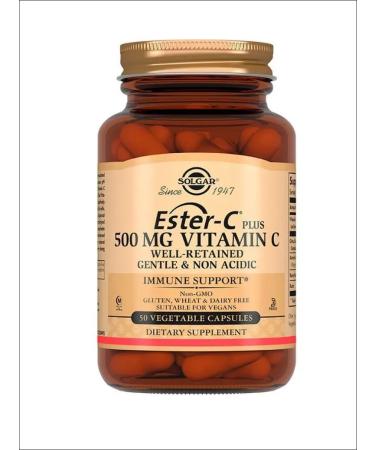 Solgar Esther-S Plus vitamin C 500 mg caps # 50