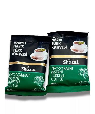 ORGANIC LINE Ground coffee with chocolate and mint 2pcs 100g Shazel - Buy Online on GoSupps.com