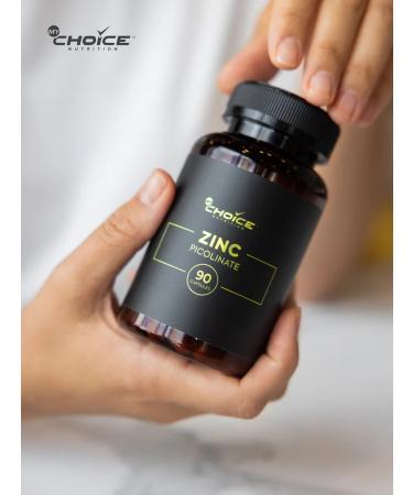 MyChoice Nutrition Zinc picoline 720 mg 90 capsules - Buy Online on GoSupps.com