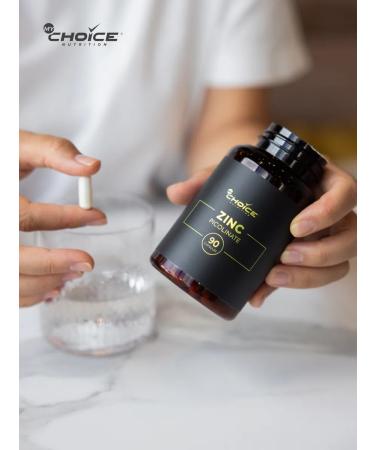 MyChoice Nutrition Zinc picoline 720 mg 90 capsules - Buy Online on GoSupps.com