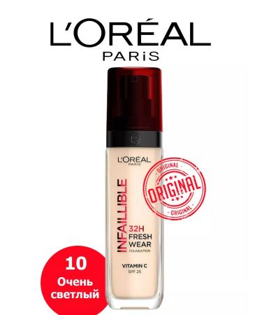 LOreal Paris Original Cream Loreal Infailible tone 10