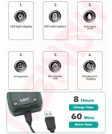 TopCheg Powerful shaving trimmer Professional shaver razor - Buy Online on GoSupps.com