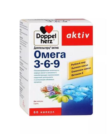 Good health Doppelgerz Act Omega 3-6-9 60 pcs. Capsules-1p