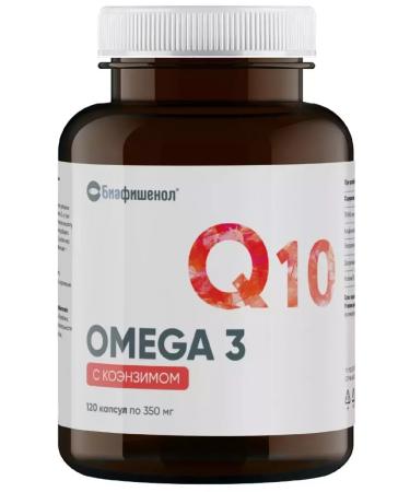 Good health Biafishenol omega 3 with coenzym 120 pcs. Capsules weighing -1pcs