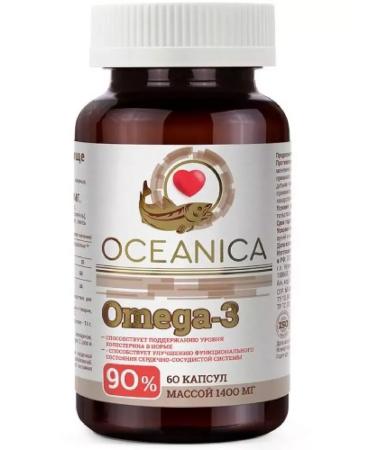 Good health Oceanic Omega 3-90% 60 pcs. Capsules weighing 1400 mg-1pcs