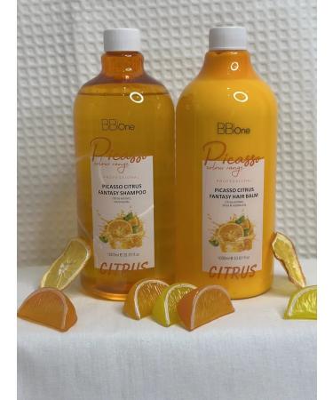 BBone Hair shampoo Picasso Citrus Fantasy Shampoo 1000ml - Buy Online on GoSupps.com