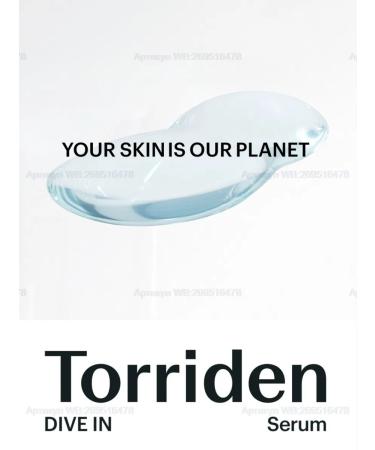 Torriden Serum Dive in Low Molecular Hyaluronic Acid Serum - Buy Online on GoSupps.com