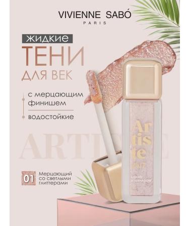 VIVIENNE SABO Liquid shade of eyelids Artiste 24 7 tone 01 shiny