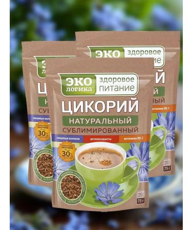 Moscow Coffee Shop on Shares Tsikoriya 3 pcs * 75 g sublimate ecological