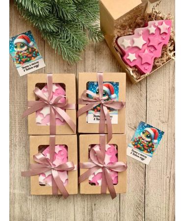 TuBa Home Gift soap her Christmas trees 4pcs roses - Buy Online on GoSupps.com