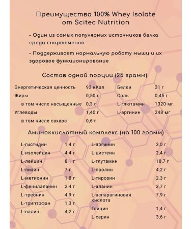 Scitec Nutrition Protein isolated 100% Whey ISOLATE 700 gr. Salt caramel - Buy Online on GoSupps.com
