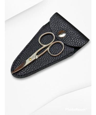 MERTZ Nail scissors for manicure and pedicure in a leather cover