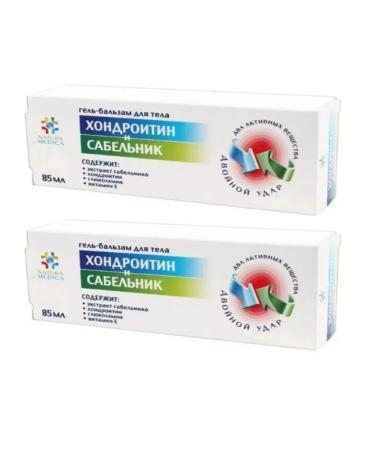 HEALTH Gel-balsam chondroitin and sabers 85 ml-2pcs
