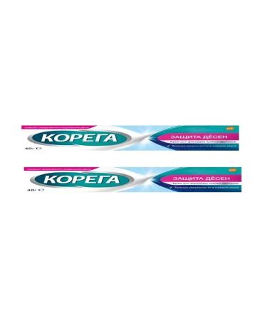 HEALTH cream for fixing dentures Protection gum 40 Gr-2pcs