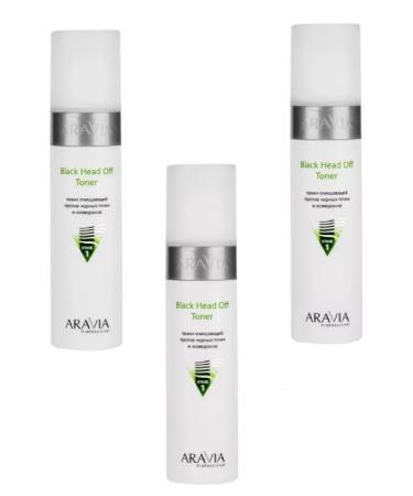 HEALTH Cleaning tonic Black Head Off Toner 250ml 3pcs