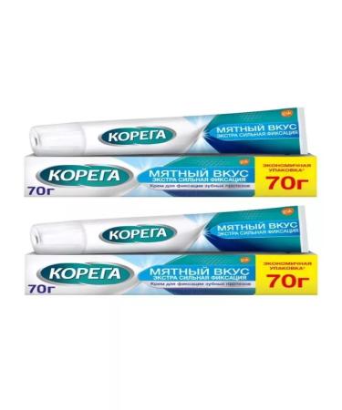 HEALTH cream for fixing dentures Extralymaritnaya70g-2pcs