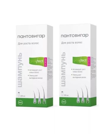 HEALTH for hair growth for women GrowTect Formula 200 ml - 2 pcs