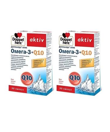 Dietary supplements Omega-3 + q10 2 pcs