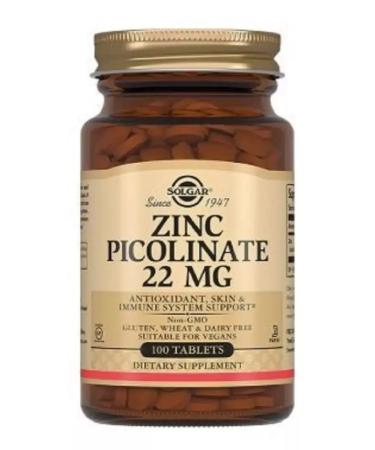 Dietary supplements Zinc picolinate
