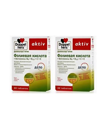 dietary supplements Folic acid +B6 B12 C E 2 pcs