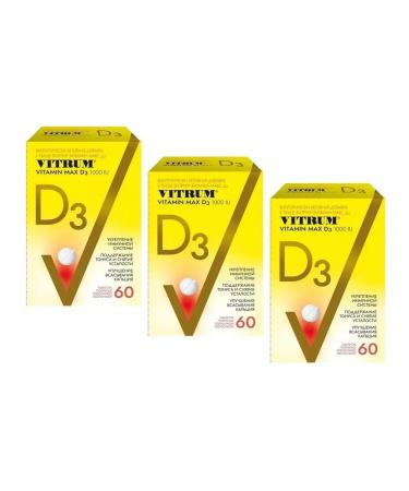 Dietary supplements Vitamin D3 Max 3 pcs