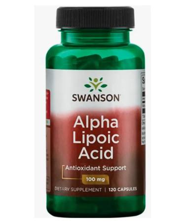 Swanson Alpha Lipoic Acid 100 Mg 120 Caps - Buy Online on GoSupps.com
