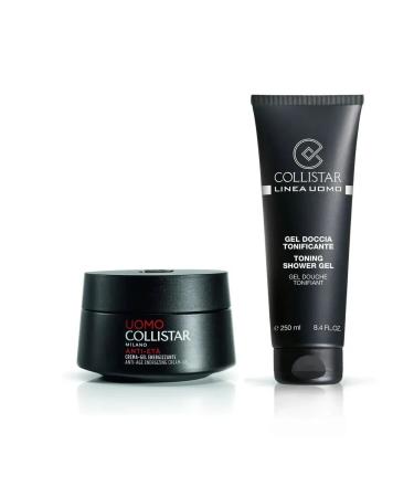 Collistar Linea umo set of wrinkles 50 + shower gel 250 - Buy Online on GoSupps.com