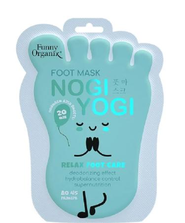 Funny Organix Mask socks ultra -drying for legs
