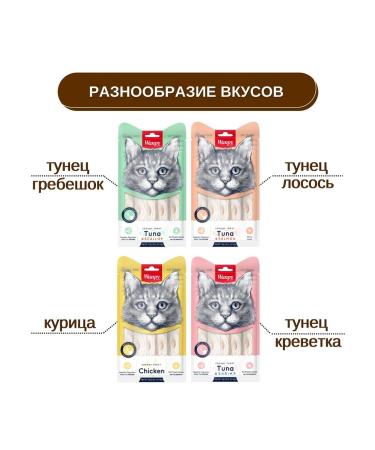 Wanpy Cat a treat "Tender mashed potatoes" from chicken 70 g - Buy Online on GoSupps.com