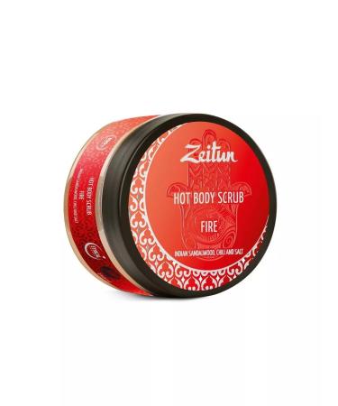 Zeitun Body scrub Fire hot 250ml