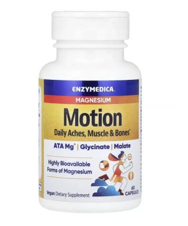 enzymedica Magnesium Motion Magnesium for sleep against stress 60 cap