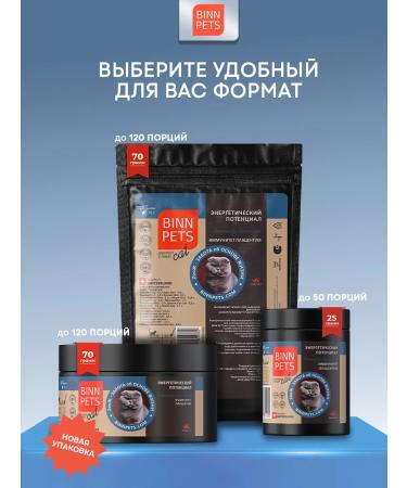 BINN PETS Collagen for cats additive Vetaptke Immunity Placentum - Buy Online on GoSupps.com