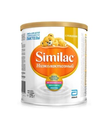 Similac Lowlactose mixture dry for children 0+ 375gr - Buy Online on GoSupps.com