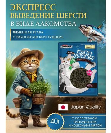 Japan Premium Pet A treat with feline mint and grass 3 - Buy Online on GoSupps.com