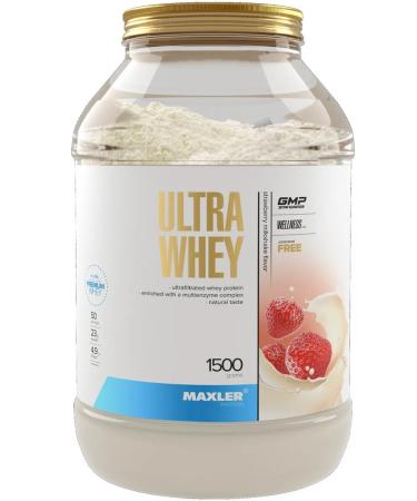maxler Protein Ultra Whey 1500 g strawberry milk cocktail - Buy Online on GoSupps.com