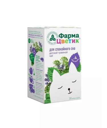 PharmaTsvetik For calm sleep children's herbal tea 20 f p - Buy Online on GoSupps.com