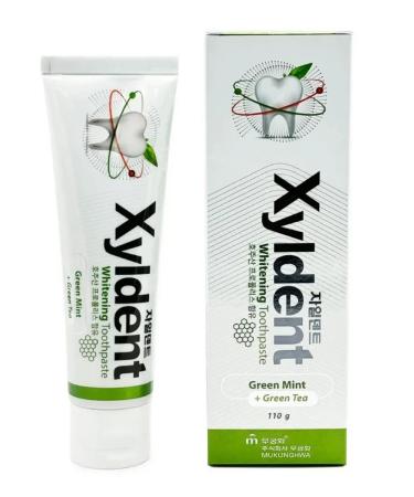 MUKUNGHWA Toothpaste green tea and propolis xyldent 2 pcs 110 g - Buy Online on GoSupps.com