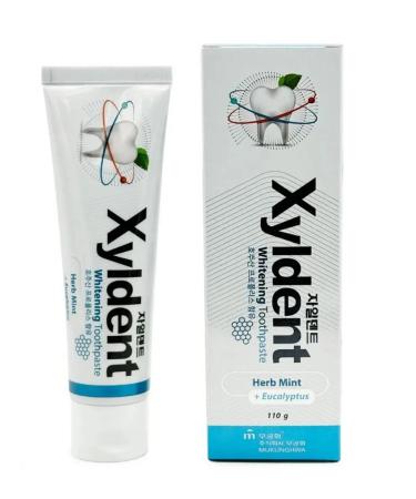 MUKUNGHWA Toothpaste of grass and eucalyptus xyldent 2 pieces of 110 g - Buy Online on GoSupps.com