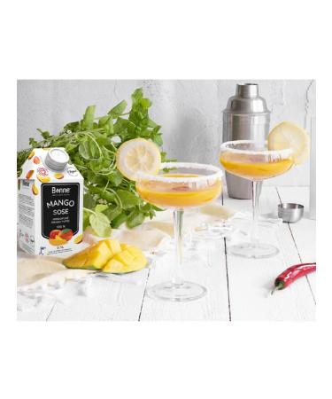 Bonne Fruit puree mango natural without sugar 530 g - Buy Online on GoSupps.com