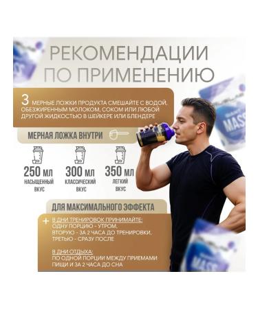 Ruslabnutrition GIANT MASS Gainer (950 gr) cappuccino - Buy Online on GoSupps.com