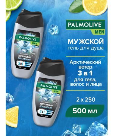 PALMOLIVE Male shower gel 2 pcs 250 ml