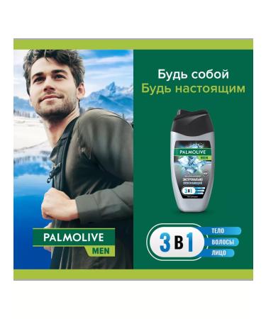 PALMOLIVE Male shower gel 2 pcs 250 ml - Buy Online on GoSupps.com