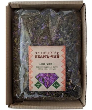 Kostroma Ivantea Ivan-tea leaf 500 grams - Buy Online on GoSupps.com