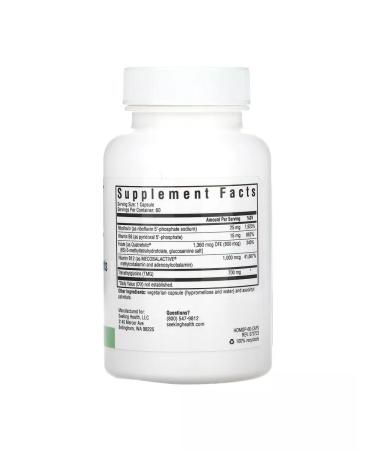Seeking Health Homocysteine Nutriants to support balance 60 capsules - Buy Online on GoSupps.com