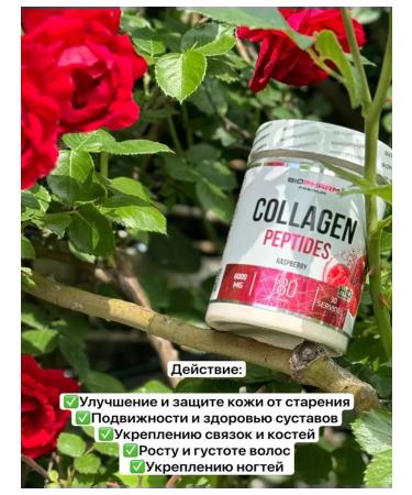 BioPharm Collagen peptide biofarm collagen powder + vitamin C - Buy Online on GoSupps.com