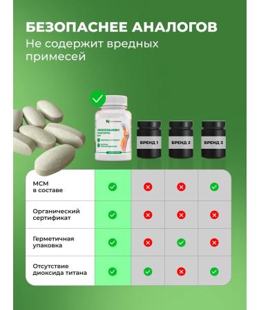 VeganNova Glucosamine chondroitin MSM for joints and cartilage 180 table - Buy Online on GoSupps.com