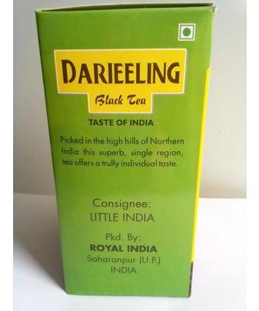 Royal India Darjeeling Black Tea Indian tea - Buy Online on GoSupps.com