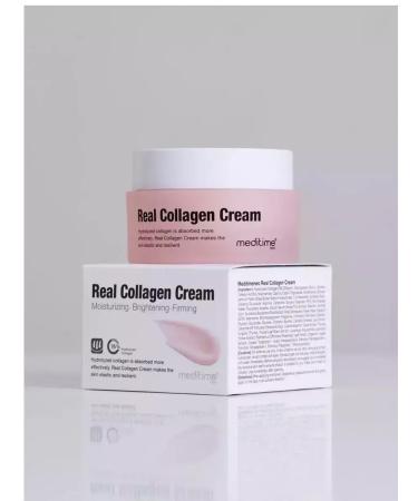 Meditime REAL COLLAGEN CREAM 50ml collagen lifting cream lifting - Buy Online on GoSupps.com