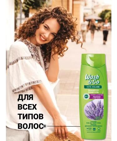 Wash&GO Wash GO hair shampoo with lavender extract 2pcs - Buy Online on GoSupps.com
