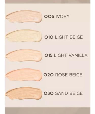 EVELINE Tonal base matting Liquid Control tone No. 005 - Ivory - Buy Online on GoSupps.com